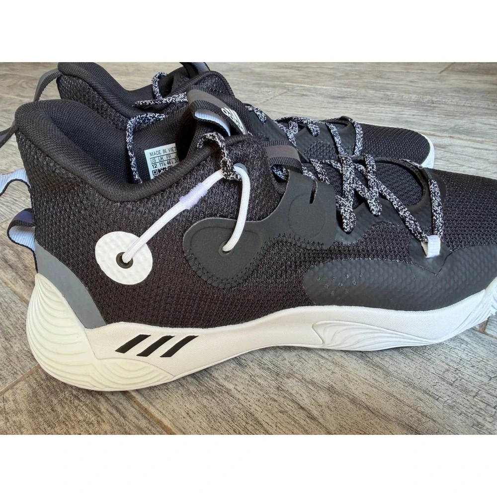 adidas Harden Stepback 3 Size 12 Basketball Shoes GY8630 Mens Sneakers Black